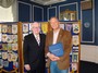 Stu Lawrence with Paul Harris recipient Richard Cardoza
